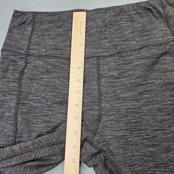 Soul Sky Pants Womens Large Gray High Rise Yoga Leggings Pockets Athletic Gym - Picture 10 of 11